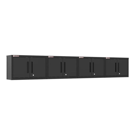 Armadillo Tough Black Wall Cabinet (4-Pack) - AR4PC62B