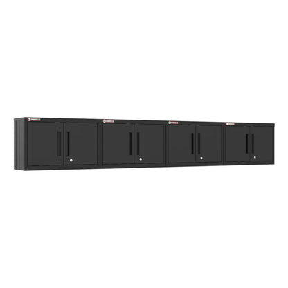 Armadillo Tough Black Wall Cabinet (4-Pack) - AR4PC62B
