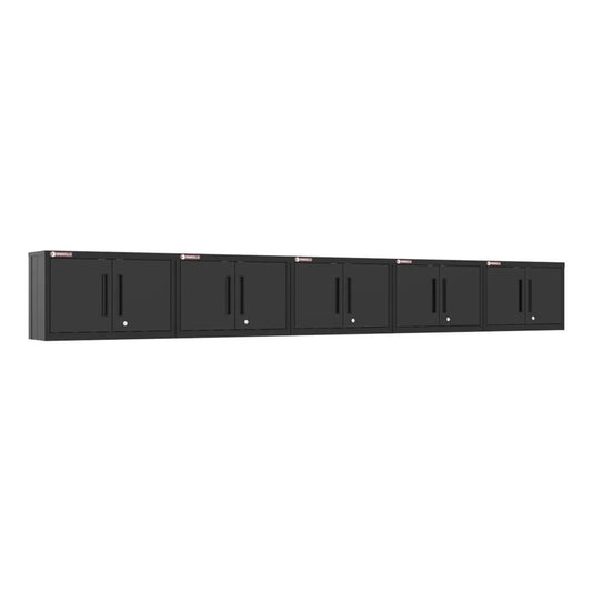Armadillo Tough Black Wall Cabinet (5-Pack) - AR5PC63B