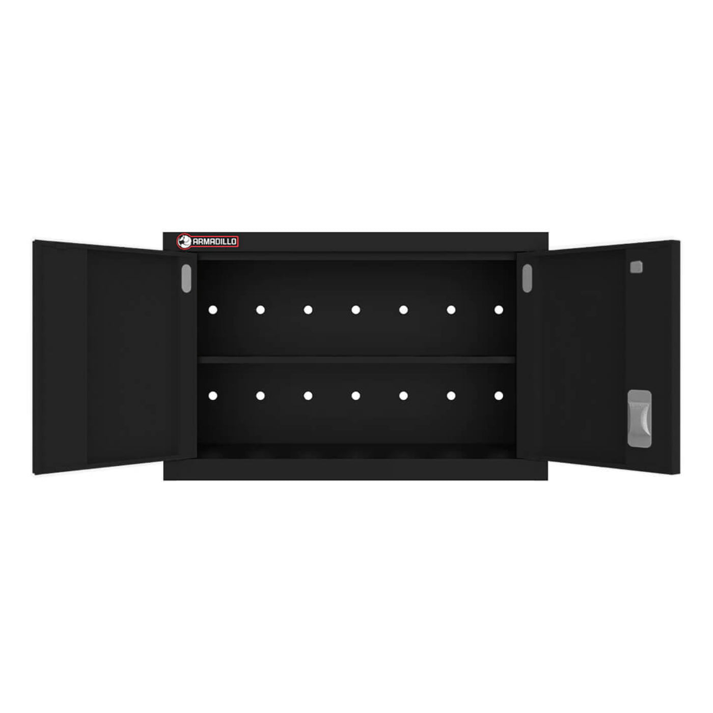 Armadillo Tough Black 9-Piece Garage Cabinet Set with Levelers - AR9PC24B