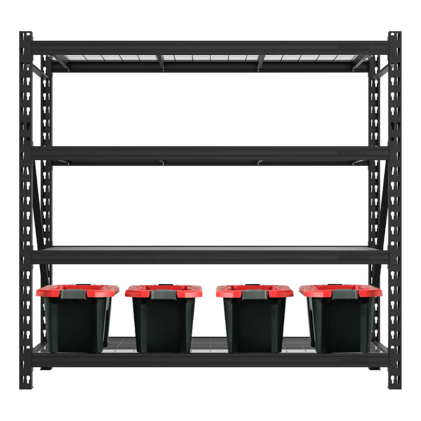 Armadillo Tough 4-Tier Mega Storage Rack - ARMR77B