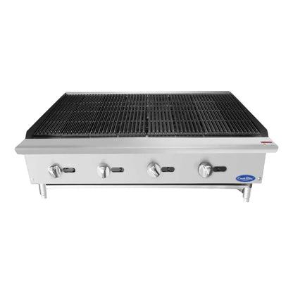 Atosa ATCB-48 48" Heavy Duty Countertop Charbroiler 140,000 BTU - ATCB-48