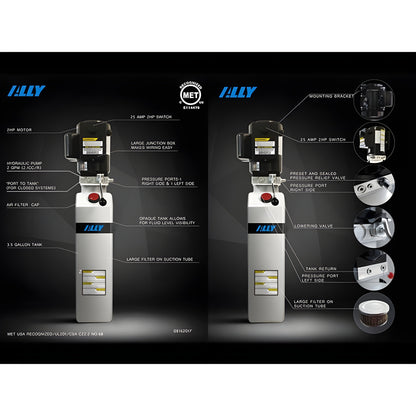 Atlas Platinum PVL14 4 Post Lift + RJ7000 Rolling Jacks Combo - ATEAP-PVL14-COMBO-FPD