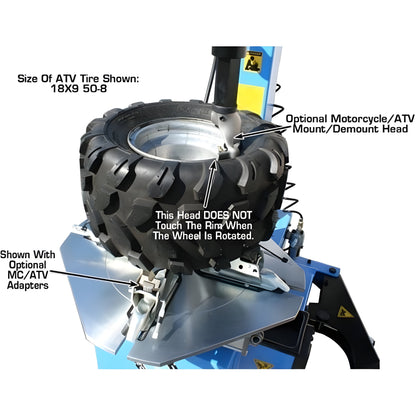 Atlas TC221 Rim-Clamp Tire Changer - ATEATTC221-FPD