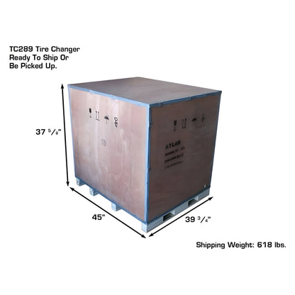 Atlas TC289 Tire Changer + WB11 Deluxe Motorcycle Wheel Balancer Combo Package - ATETCWB-MC-COMBO2-FPD