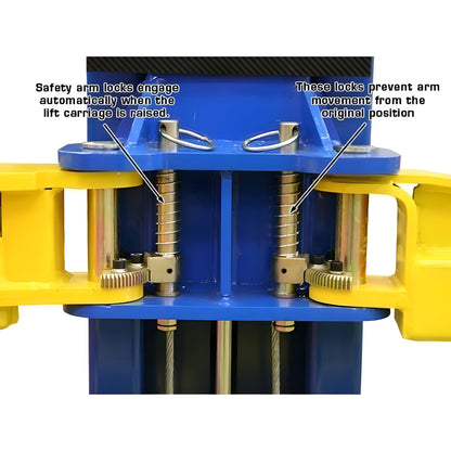 Atlas PV15PX 15,000 lb Overhead 2-Post Lift - ATEXH-PV15PX-FPD