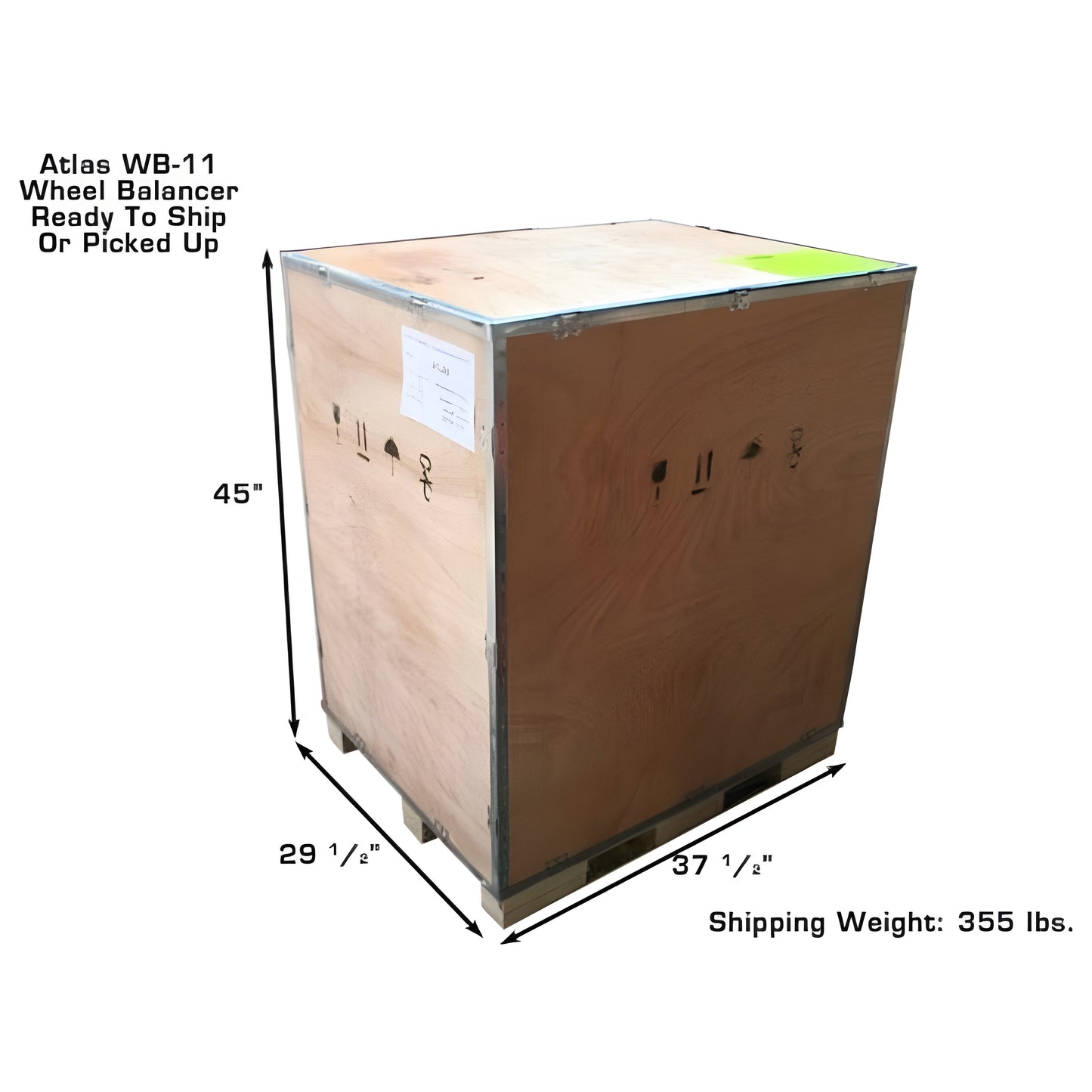 Atlas TC221 Tire Changer + WB11 Economy Wheel Balancer Combo Package - ATETCWB-COMBOEC-FPD