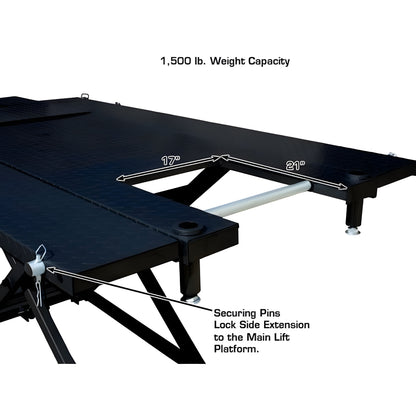 Atlas HI-RISE 1500 Motorcycle/ATV Lift - ATEHT1005-KIT-FPD