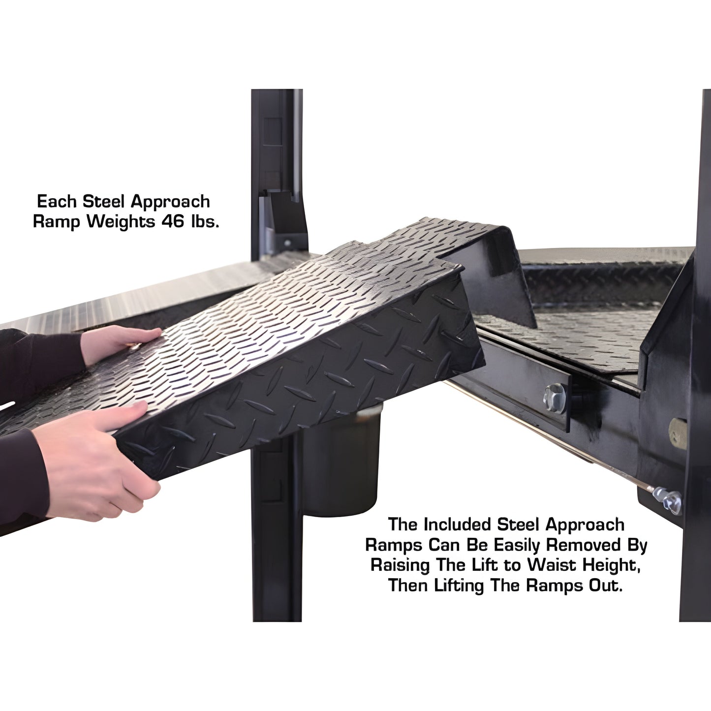 Atlas Garage PRO8000EXT-L 8,000 lb Extra Tall/Extra Long 4-Post Lift - ATEXH-PRO8000EXT-L-FPD