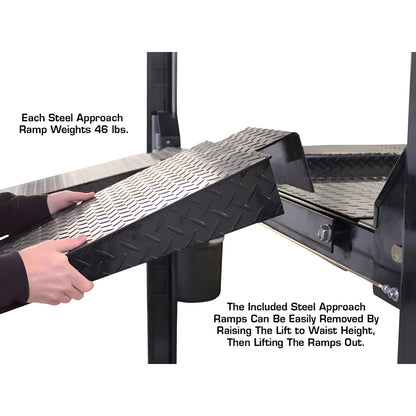 Atlas Garage PRO8000EXT-L 8,000 lb Extra Tall/Extra Long 4-Post Lift - ATEXH-PRO8000EXT-L-FPD