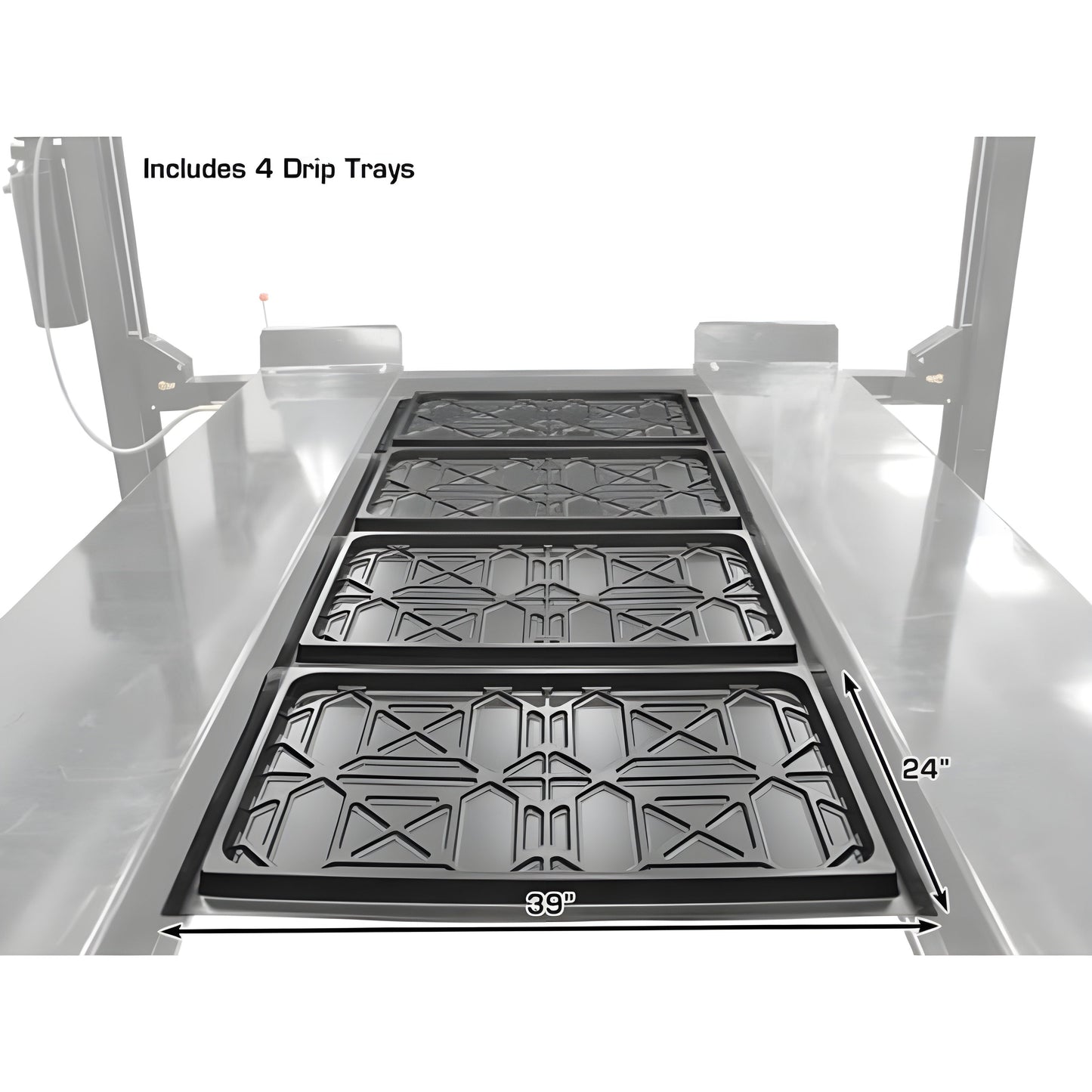 Atlas PRO9000 4 Post Lift + RJ6 Rolling Jacks Combo - ATEXH-PRO9-COMBO2-FPD