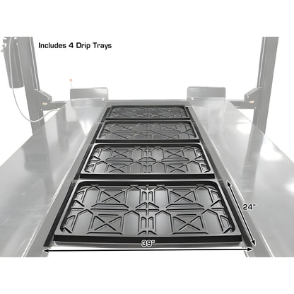 Atlas PRO9000 4 Post Lift + RJ6 Rolling Jacks Combo - ATEXH-PRO9-COMBO2-FPD