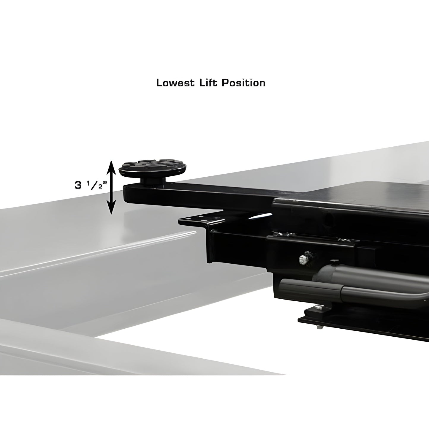 Atlas PROJACK35 3,500 lb. Capacity Sliding Bridge Jack - ATEXH-PROJACK35-FPD