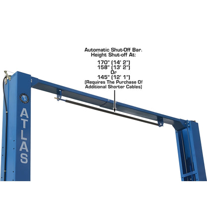 Atlas PV12PX 12,000 lb Overhead 2-Post Lift - ATEXH-PV12PX-FPD