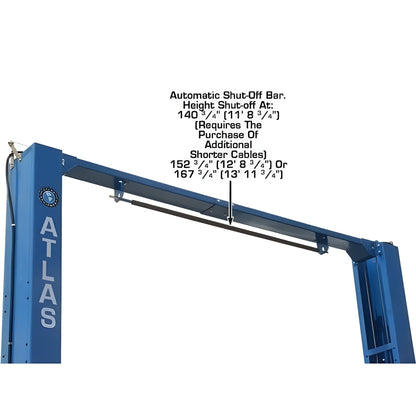 Atlas PV15PX 15,000 lb Overhead 2-Post Lift - ATEXH-PV15PX-FPD