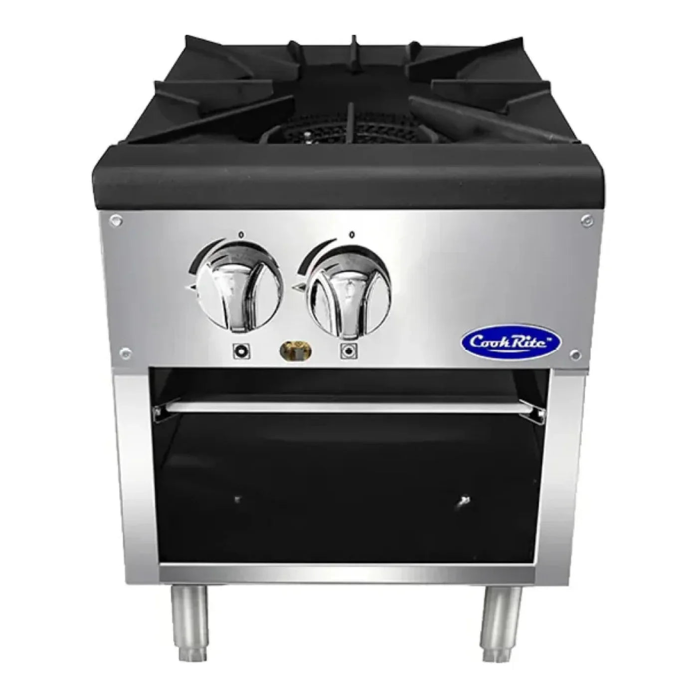 Atosa ATSP-18-1 18" Stock Pot Stove with 2 Burners - ATSP-18-1
