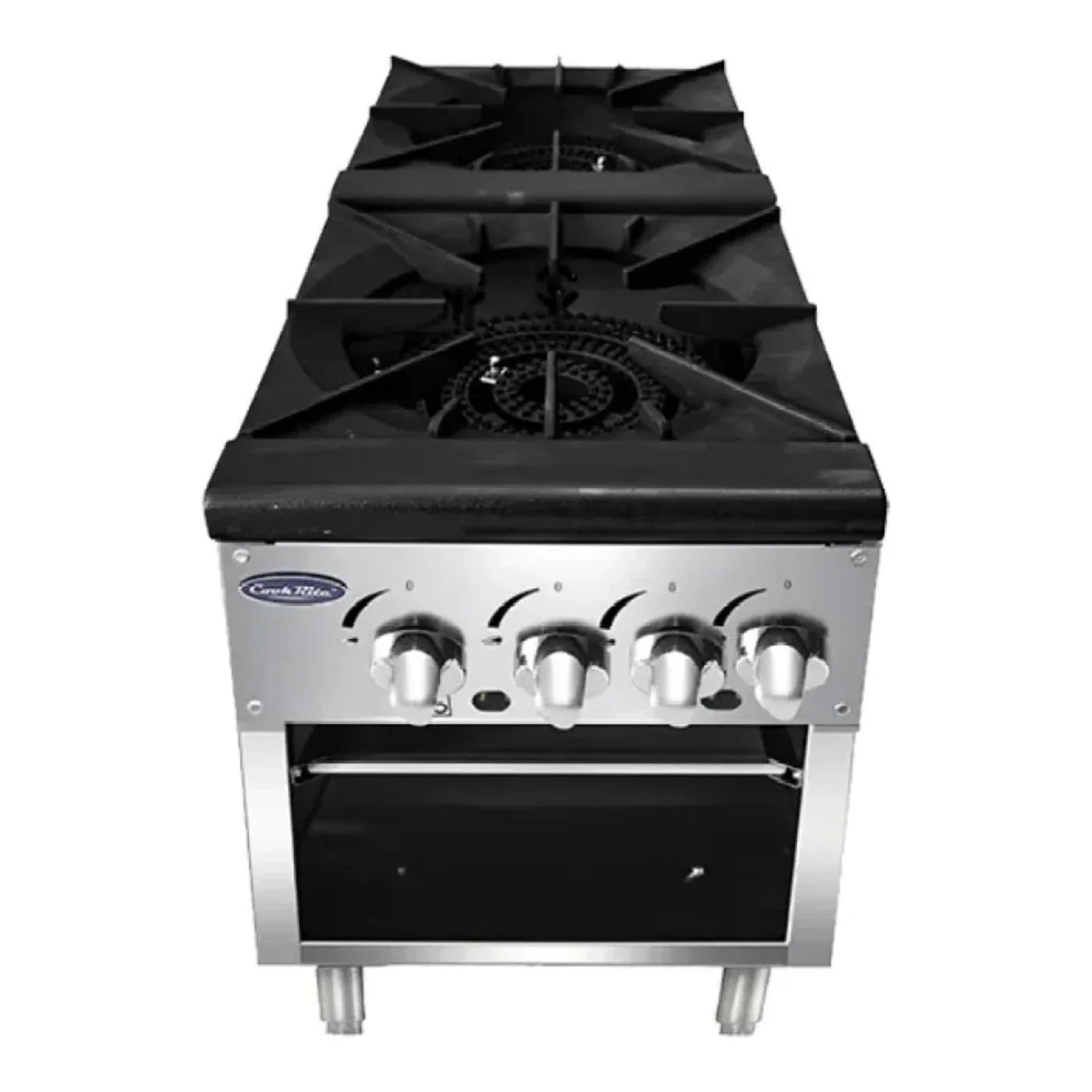 Atosa ATSP-18-2L 18"  Lower Version Stock Pot Stove with 4 Burners - ATSP-18-2L