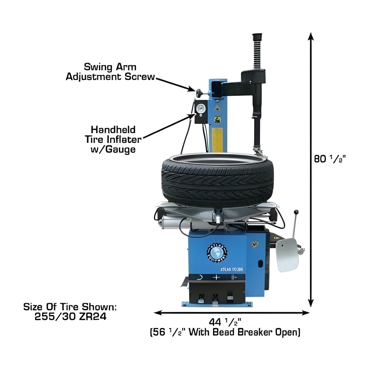 Atlas TC289 Tire Changer + WB11 Deluxe Motorcycle Wheel Balancer Combo Package - ATETCWB-MC-COMBO2-FPD