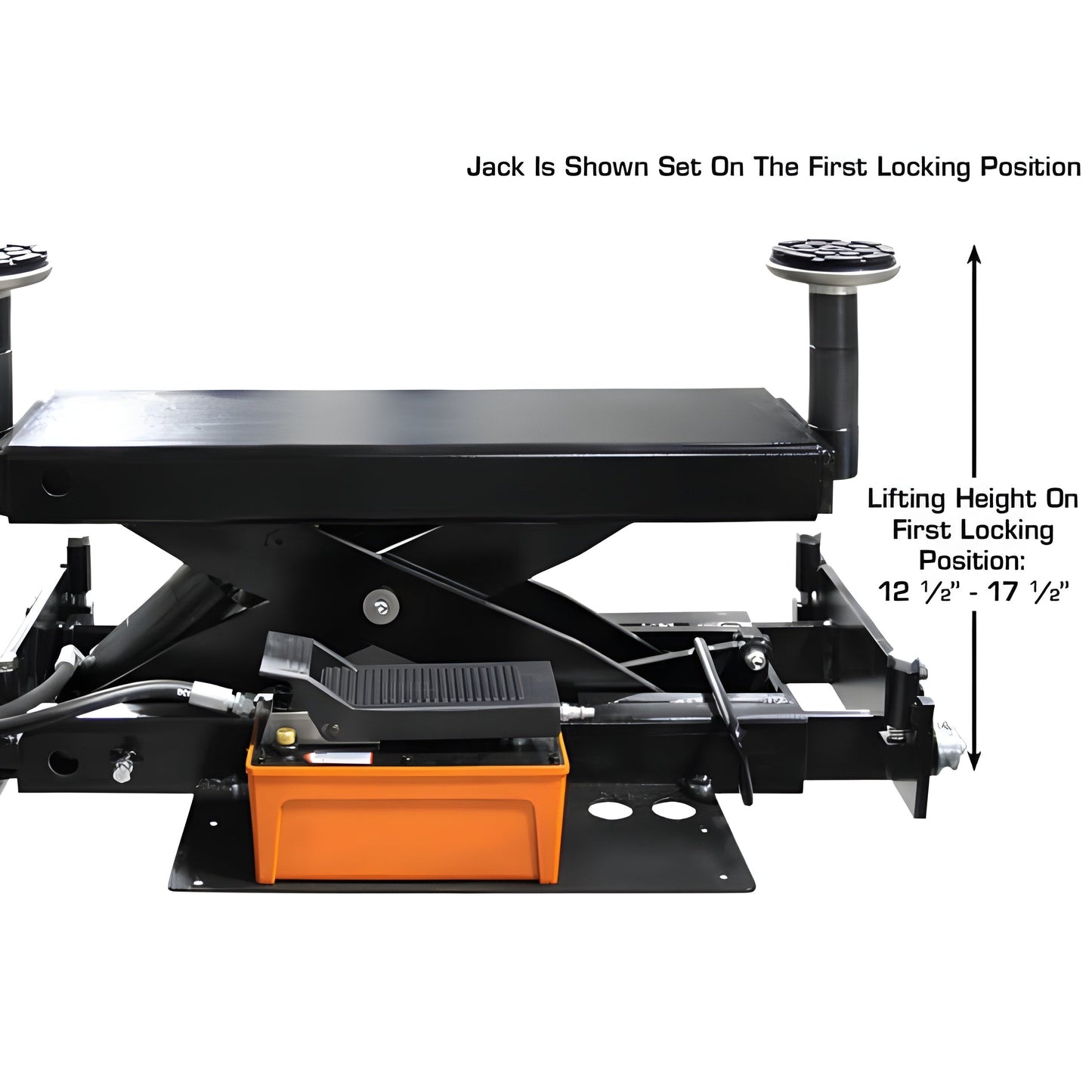 Atlas RJ6 6,000 lb Rolling Bridge Jack - ATEATTD-RJ6BK-FPD