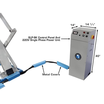 Atlas SLP9K 9,000 lb Full-Rise Lift - ATEATTD-SLP9K-FPD