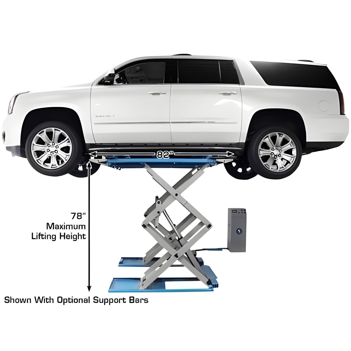 Atlas SLP9K 9,000 lb Full-Rise Lift - ATEATTD-SLP9K-FPD