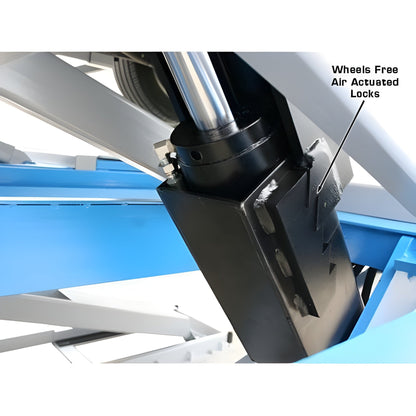 Atlas 12AWFSL Alignment Scissor Lift and RJ-6 Rolling Jack Combo - ATEATTD-12AWFSL-COMBO-FPD