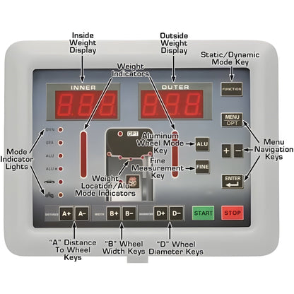 Atlas TC229 Tire Changer + WB41 Wheel Balancer Combo Package - ATETCWB-COMBO5-FPD