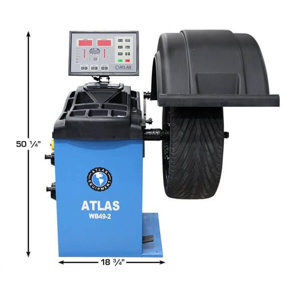 Atlas TC229 Tire Changer + WB49-2 Wheel Balancer Combo Package - ATETCWB-COMBO6-FPD