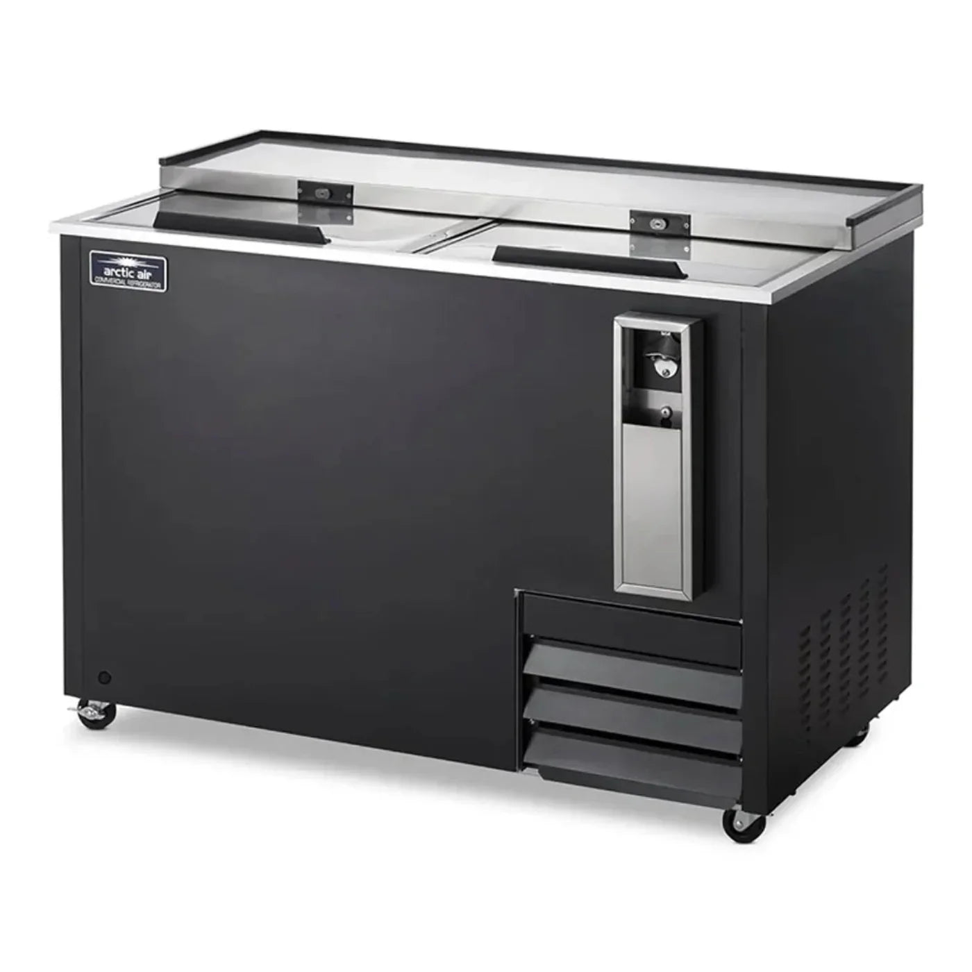 Arctic Air AUB65R 65" Slide Top Bottle Cooler - AUB65R