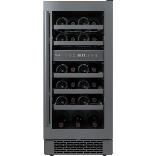 Avallon 15 Inch Wide 23 Bottle Capacity Built-In Wine Cooler - AWC152DBLSS - AWC152DBLSS