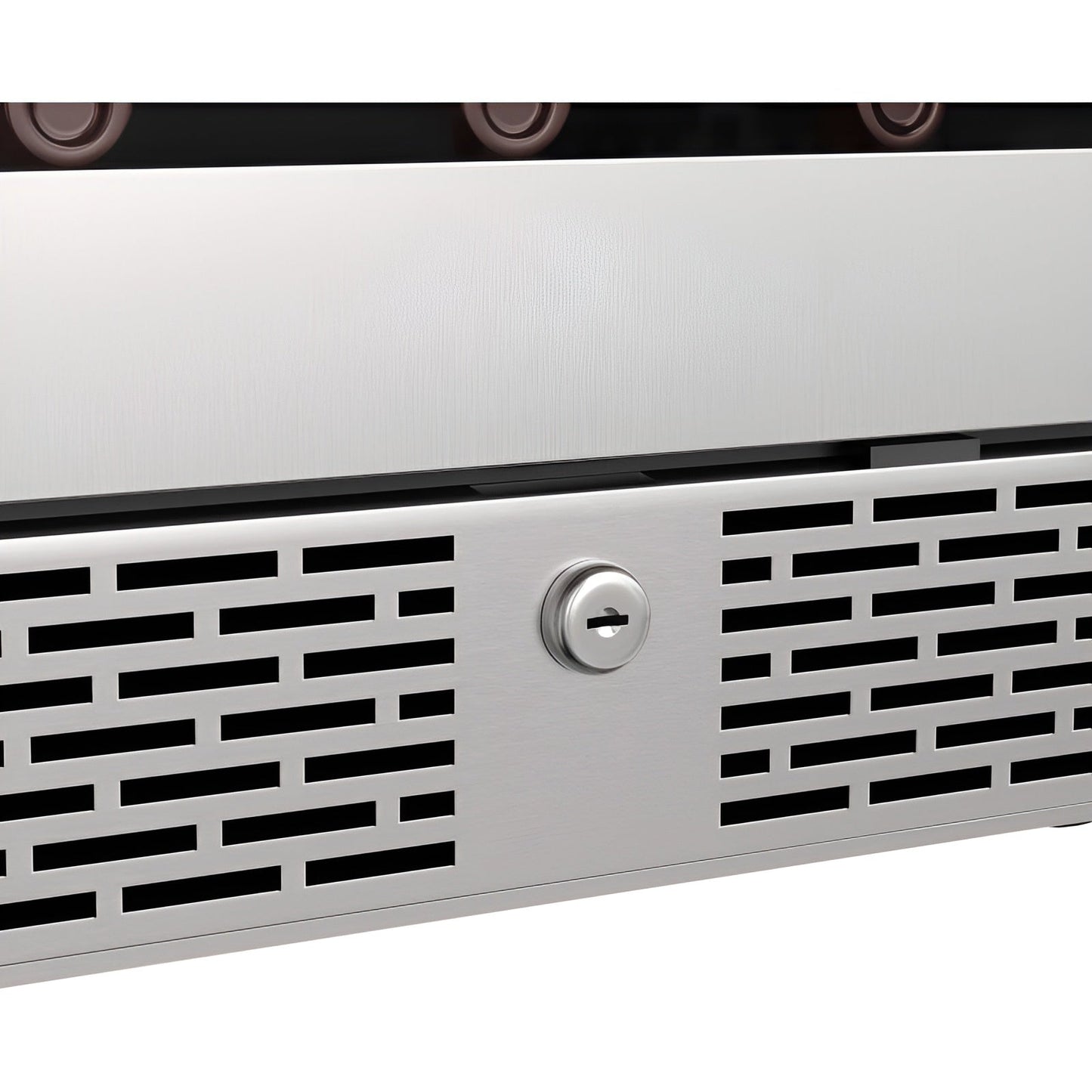 Avallon 24 Inch Wide 53 Bottle Capacity Single Zone Wine Cooler with Left Swing Door - AWC242SZLH