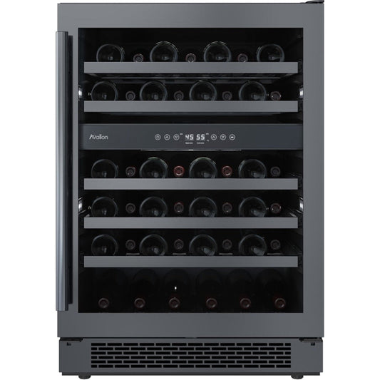 Avallon 24 Inch Wide 45 Bottle Capacity Built-In Wine Cooler - AWC242DBLSS - AWC242DBLSS