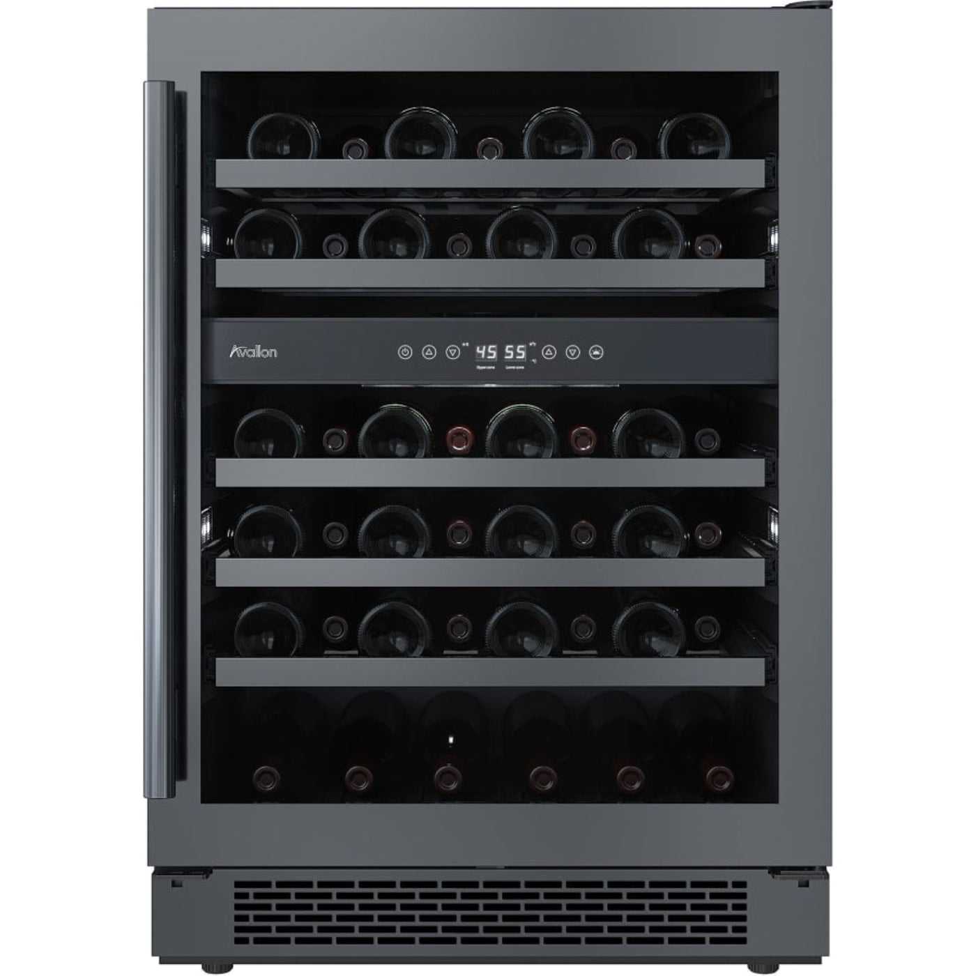 Avallon 24 Inch Wide 45 Bottle Capacity Built-In Wine Cooler - AWC242DBLSS - AWC242DBLSS