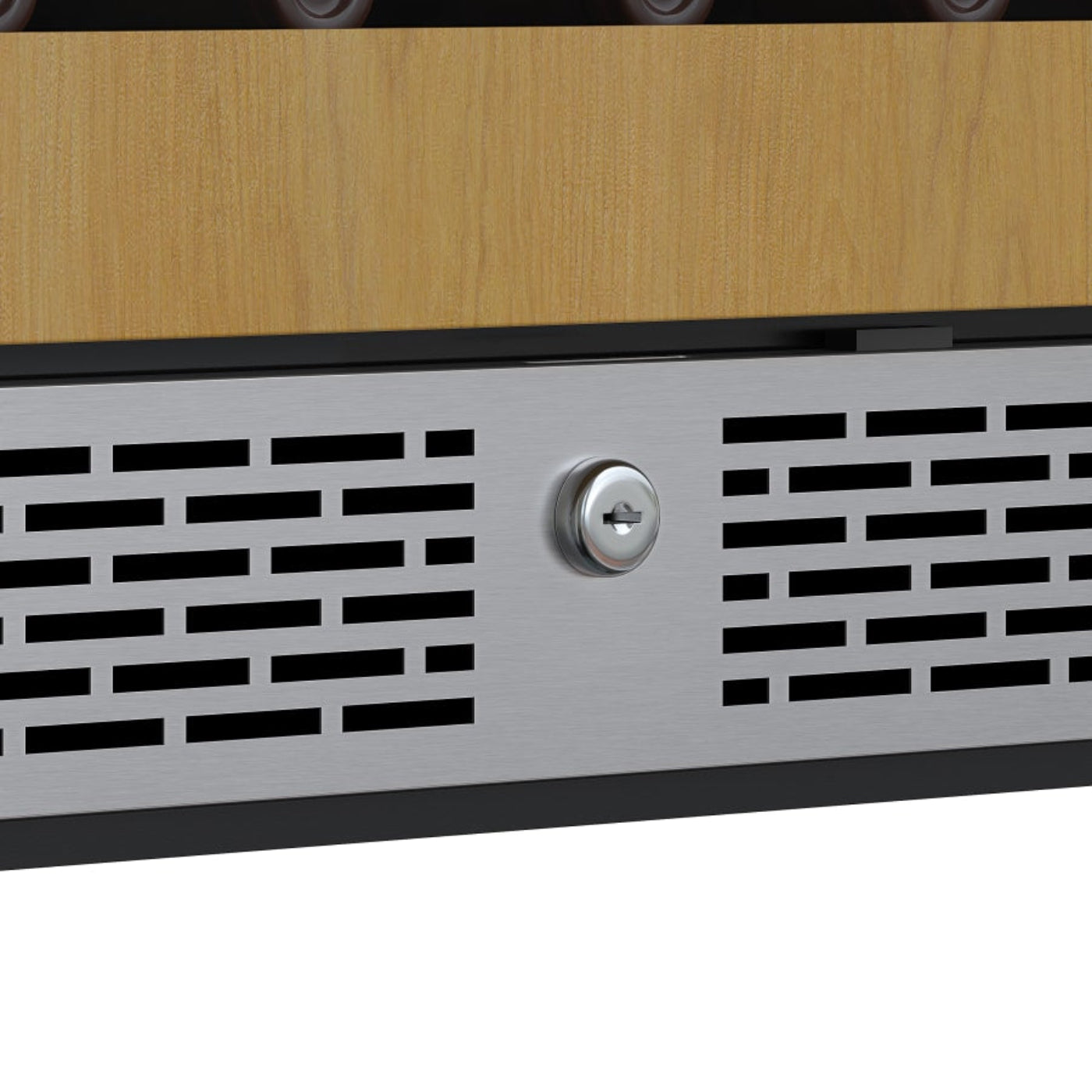 Avallon 24 Inch Wide 45 Bottle Capacity Dual Zone Wine Cooler with Left Swing Door - AWC242DPRGLH