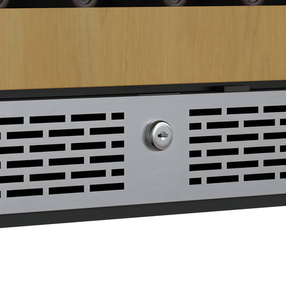 Avallon 24 Inch Wide 53 Bottle Capacity Single Zone Wine Cooler with Right Swing Door - AWC242SPRGRH