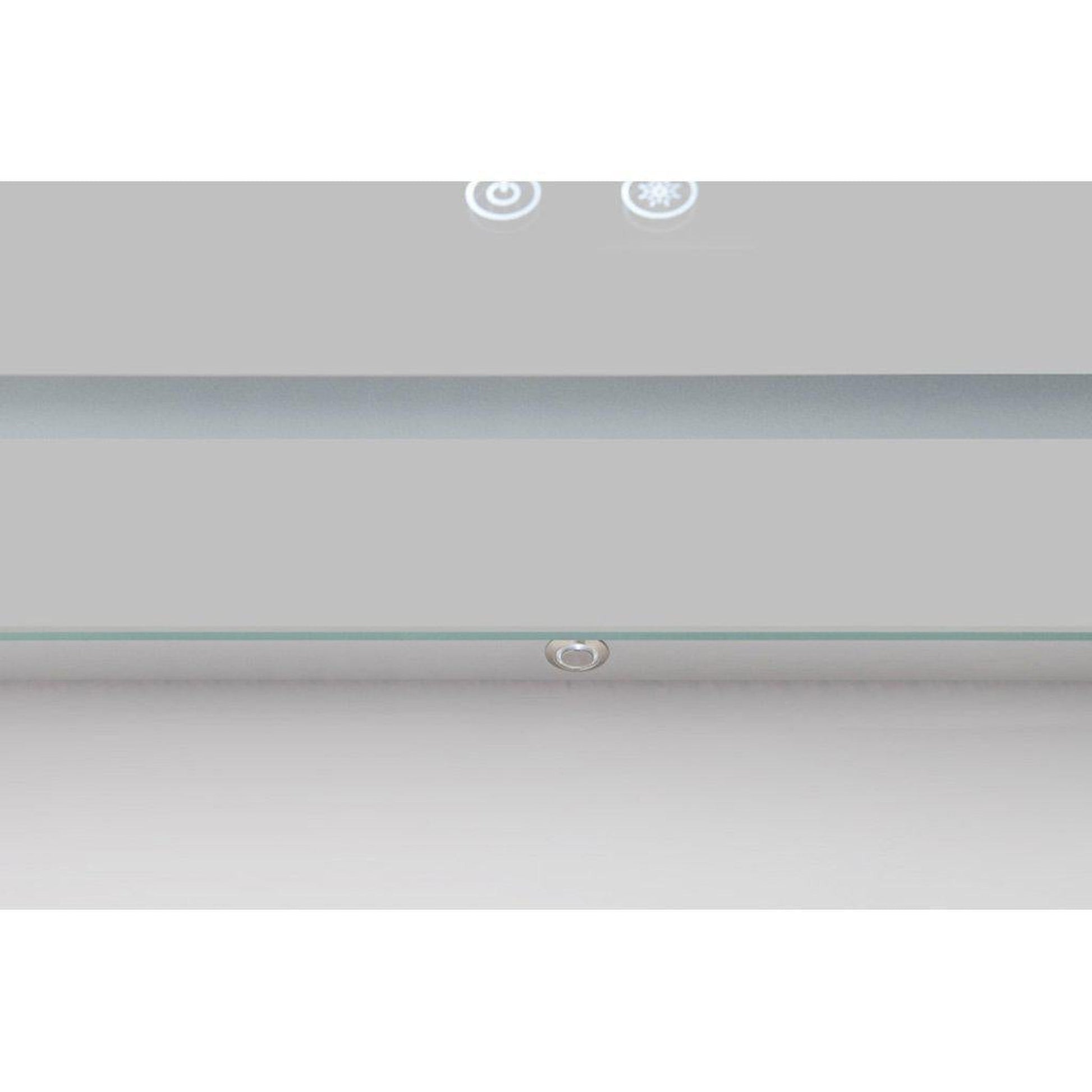 Aquadom Daytona 72" X 36" Rectangle Ultra-Slim Frame LED Lighted Bathroom Mirror With Defogger - D-7236