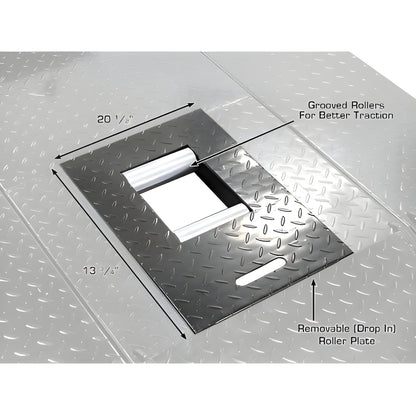 Atlas 1,000 lb. Air-Operated Motorcycle & ATV Lift - ATEHT-ACL-XLT-FPD