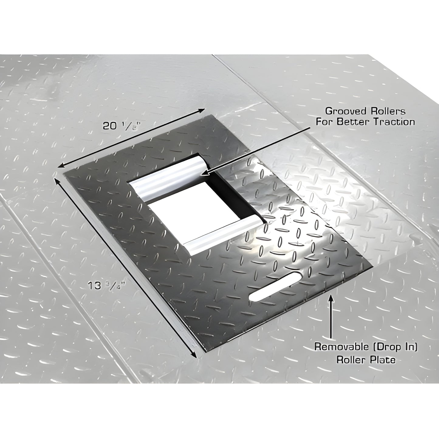 Atlas 1,000 lb. Air-Operated Motorcycle & ATV Lift - ATEHT-ACL-XLT-FPD