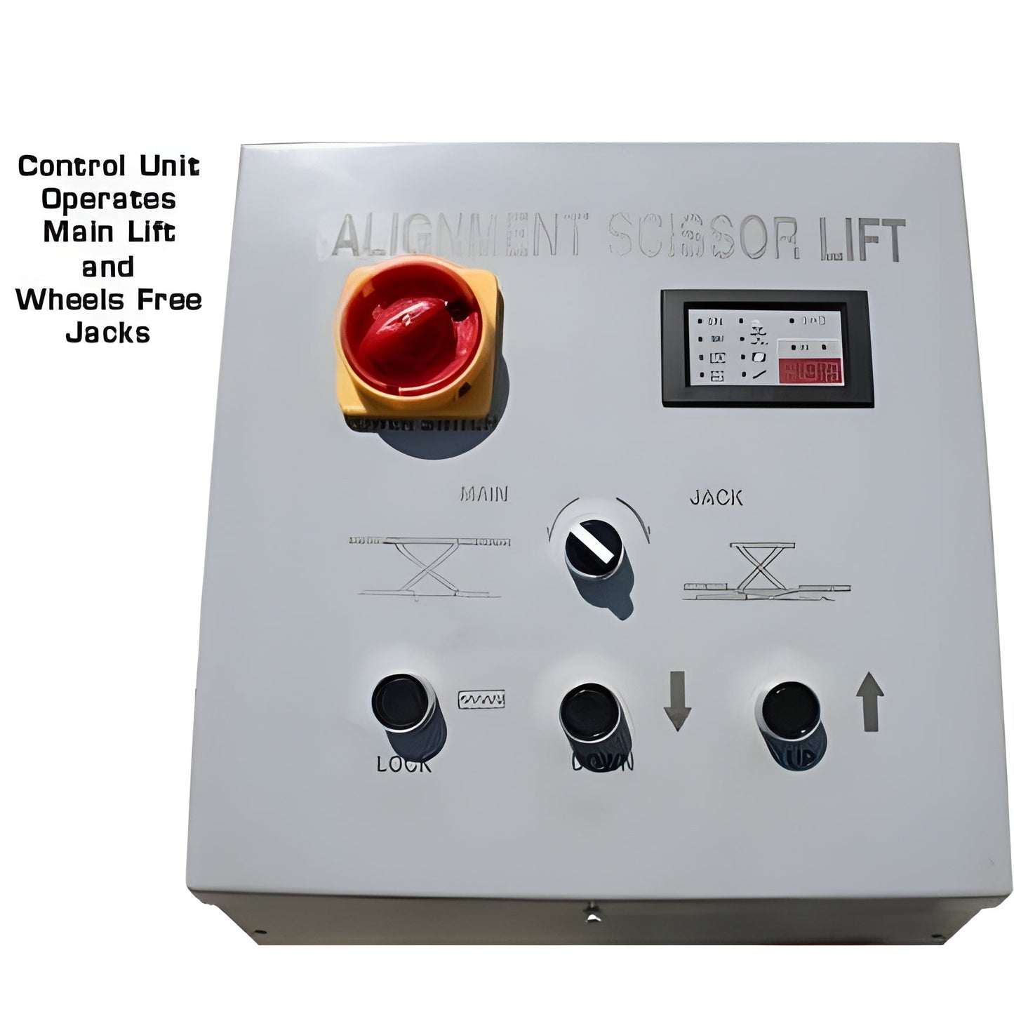 Atlas 12AWFSL Alignment Scissor Lift and RJ-6 Rolling Jack Combo - ATEATTD-12AWFSL-COMBO-FPD