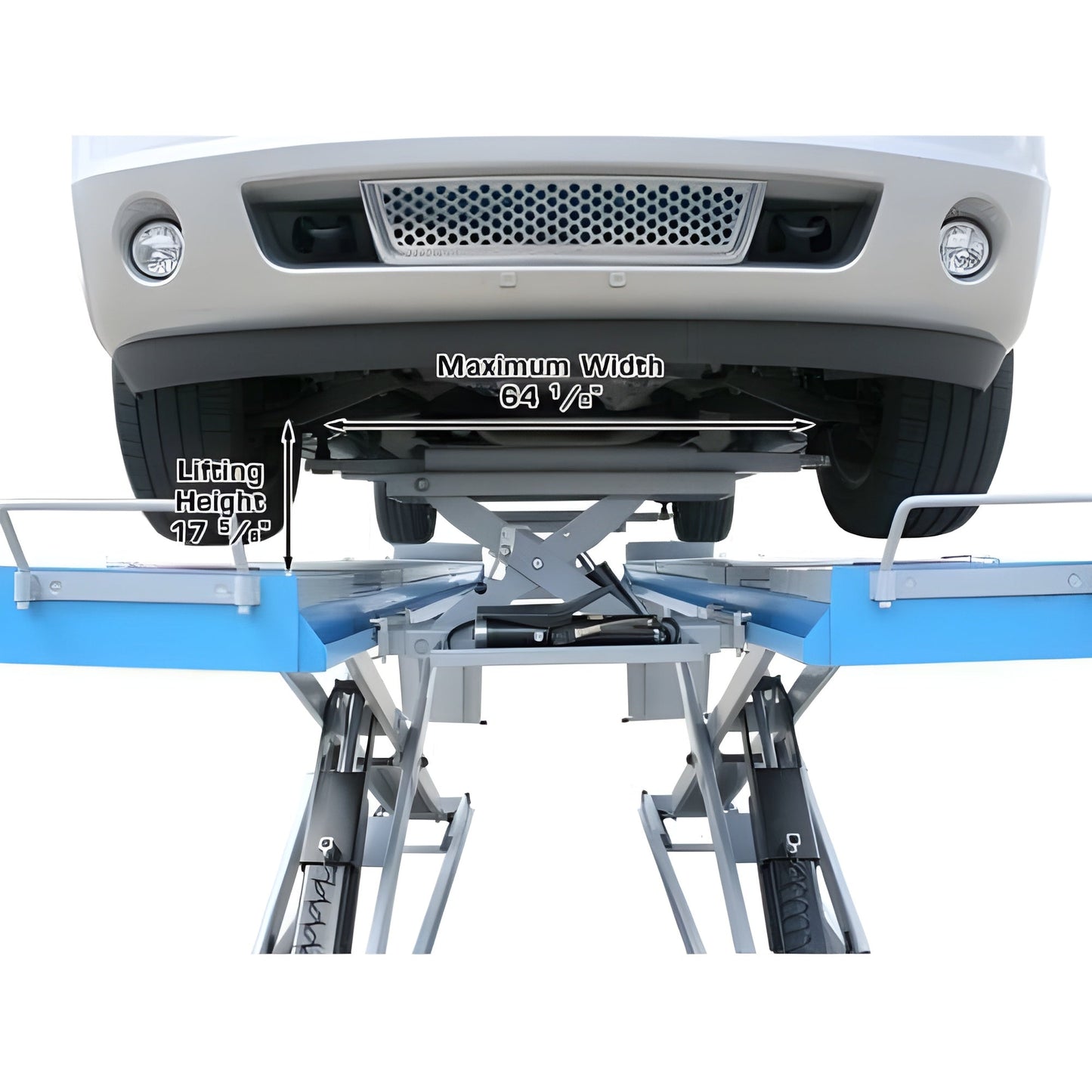 Atlas 12AWFSL Alignment Scissor Lift and RJ-6 Rolling Jack Combo - ATEATTD-12AWFSL-COMBO-FPD