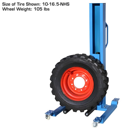 Atlas 180 LB. Capacity Offset Pneumatic Portable Wheel Lift - ATEATTC-AEZWL-2-FPD