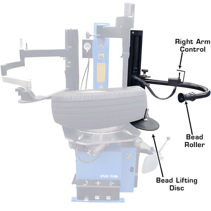Atlas 200 Series Right-Hand Assist Arm - ATEATTC-RHA-SA-FPD