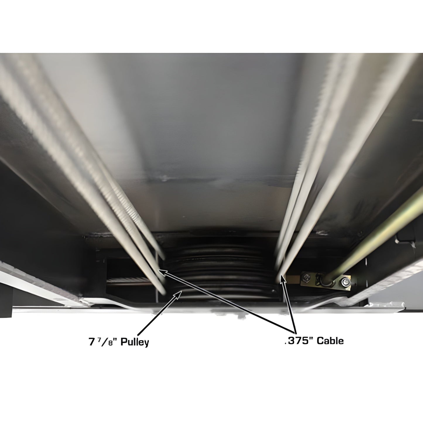 Atlas 408SL 8,000 lb. Super Deluxe 4-Post Lift - ATEATTD-408SL-FPD