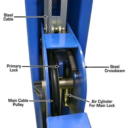Atlas 412A 12,000 lb 4-Post Alignment Lift - ATEATTD-412A-FPD