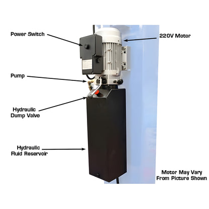 Atlas 412A 12,000 lb 4-Post Alignment Lift - ATEATTD-412A-FPD