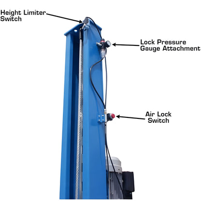 Atlas 414A 14,000 lb 4-Post Alignment Lift - ATEATTD-414A-FPD