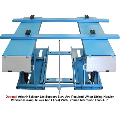 Atlas 7K-Kwik-Bay 7,000 lb Portable Mid-Rise Lift - ATEATTD-7K-KWIK-FPD