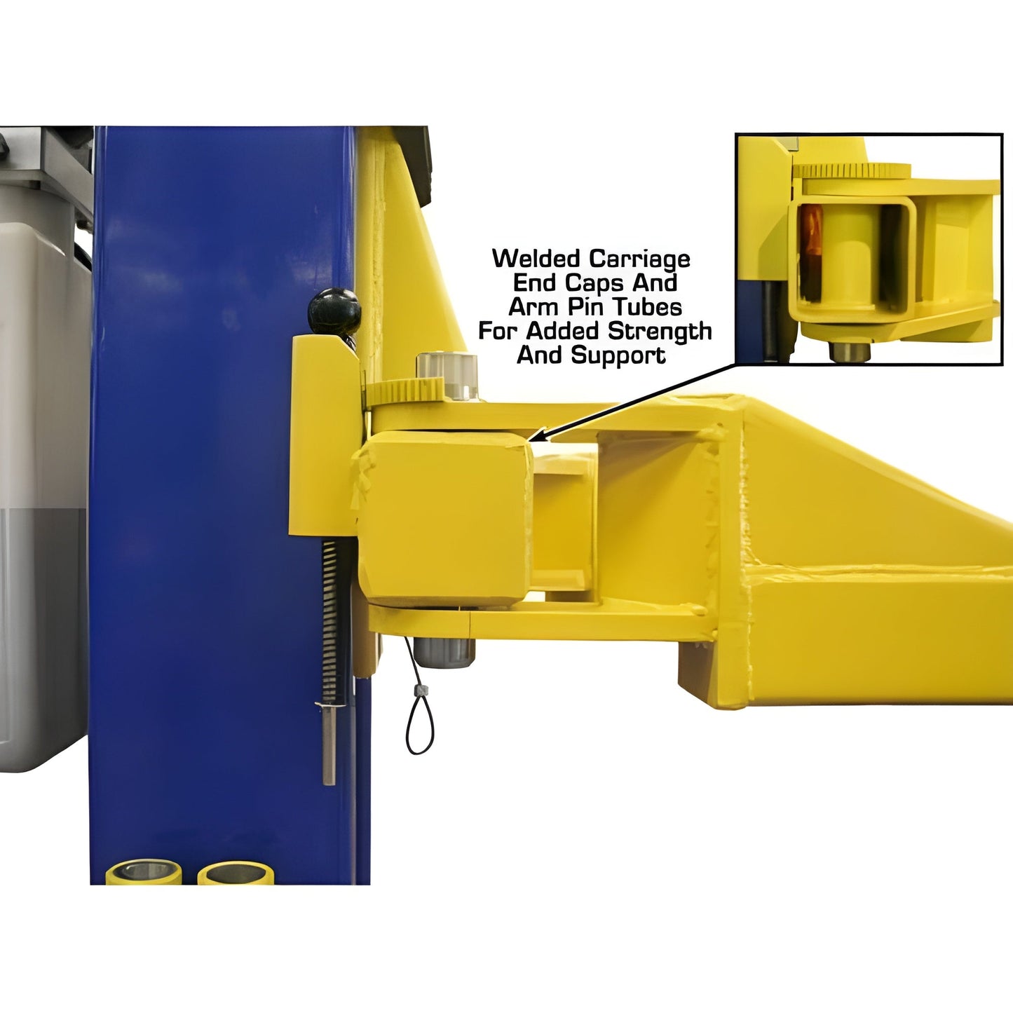 Atlas 9KBPX 9,000 lb Baseplate 2 Post Lift w/ LMA Combo - ATEXH-9KBPX-COMBO-FPD