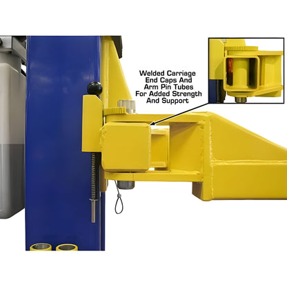 Atlas 9KBPX 9,000 lb Baseplate 2 Post Lift w/ LMA Combo - ATEXH-9KBPX-COMBO-FPD