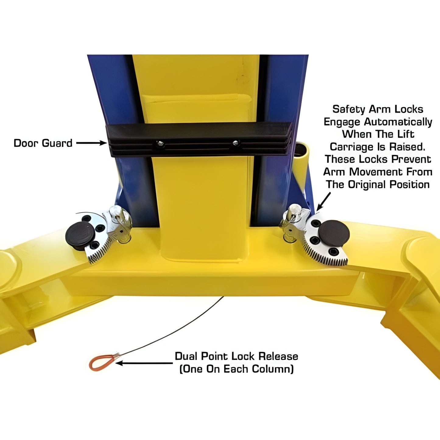 Atlas 9KOHX 9,000 lb Overhead 2-Post Lift - ATEXH-9KOHX-FPD